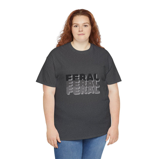 Feral Shirt: Unique  Tee for the Wild at Heart
