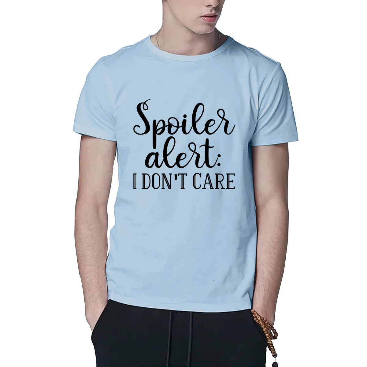 Graphic ‘Spoiler Alert, I Don’t Care’ Top - Show Your Attitude with Style